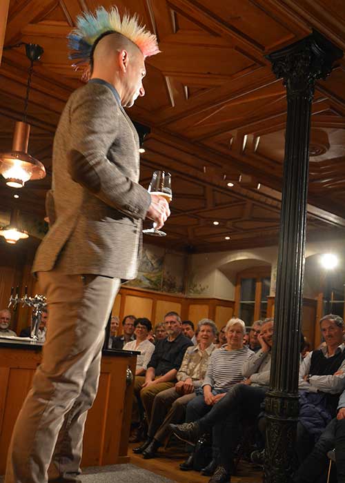 Andreas Thiel zu Gast in Appenzell